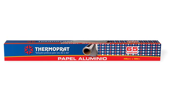 Papel Alumínio Thermoprat 45cm X 65m