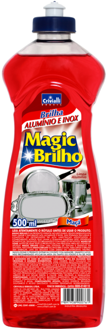 Magic Brilho Maça Alumínio e Inox 