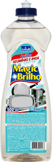 Magic Brilho Clear Alumínio e Inox 