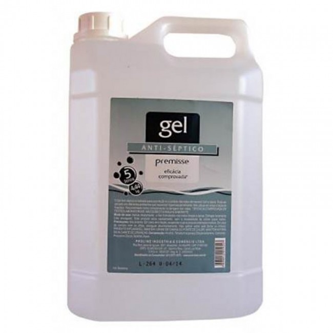 Gel Clean Álcool 70% Premisse 5L