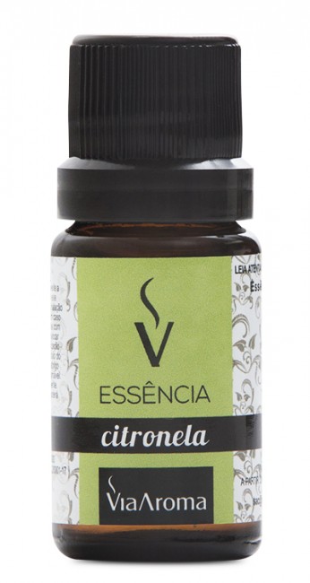 Essência Aromática Via Aroma Citronela 10ml