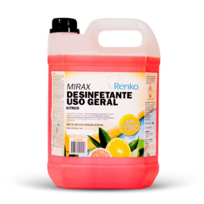 Desinfetante Mirax Citrus 1:50 - 5l