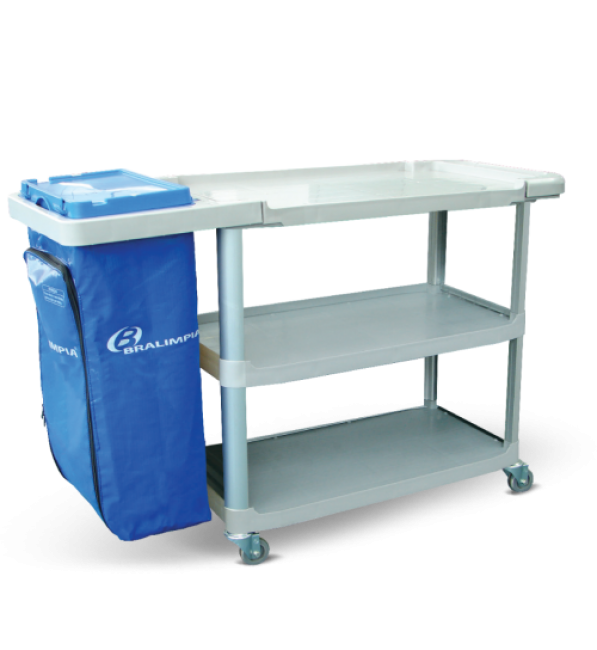 Carro Extra Triplex I Sem Fechamento Bralimpia