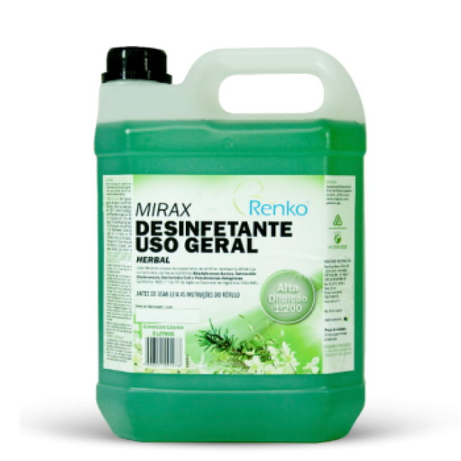 Desinfetante Mirax Herbal 1:50 - 5l