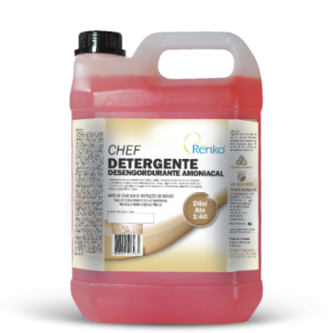 CHEF Detergente Desengordurante Amoniacal 1:40-5l